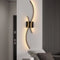 Elena LED Wandleuchte 80 cm 3000K modern 2er-Set | Shiraki