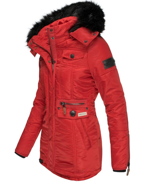 Damen Winterjacke Parka – wasserabweisend & warm gefüttert (Polyester)