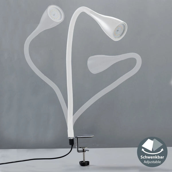 Elodie LED Klemmleuchte Tischlampe | Shiraki