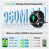 VitaMove Smartwatch Herren Bluetooth Telefonfunktion Fitnessuhr mit Taschenlampe