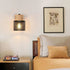 Lara 2er Wandleleuchten Holz Metall Vintage E27 | Shiraki