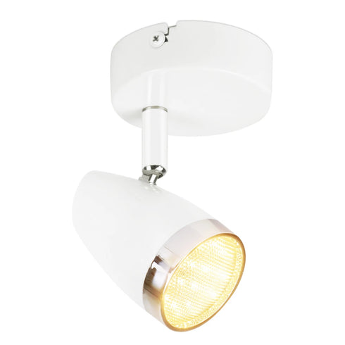 Kasper LED Deckenstrahler modern Weiß Deckenlampe