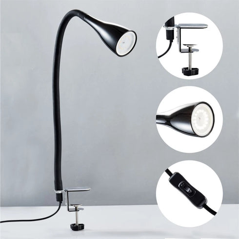Liesel LED Klemmleuchte Tischlampe | Shiraki