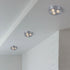 Sophia LED-Deckenleuchte Einbauleuchte 3er-Set Gebürstetes Metall | Shiraki