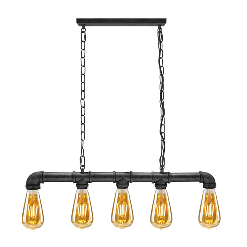Layla Vintage Pendelleuchte Retro Hängelampe E27 Dimmbar