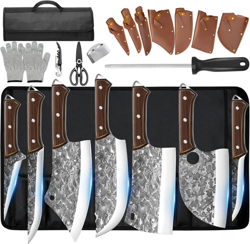 Katsuro 14-teiliges Messerset mit Harzgriff Japanische Kraft & Kontrolle | Shiraki