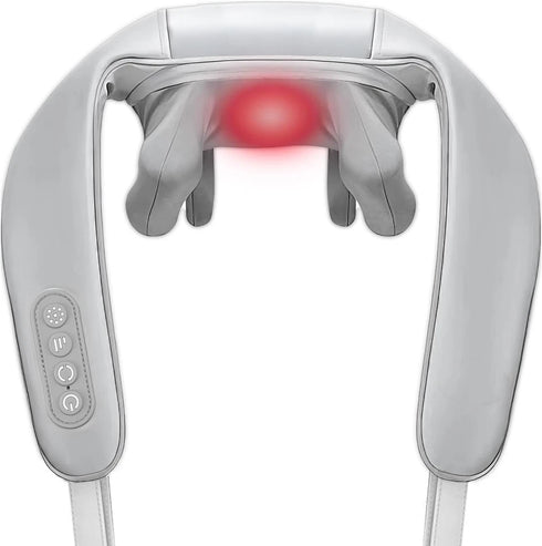 Kabelloses Nackenmassagegerät mit Wärme & 3D-Kneten | RelaxNeck