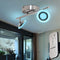 Lumi LED Deckenleuchte Chrom dimmbar RGB mit Fernbedienung | Shiraki