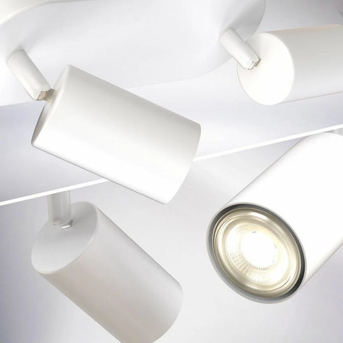Lars LED Spotleuchte Schwenkbar GU10 Deckenlampe | Shiraki