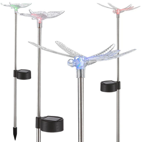 Thyra 8er Set Solar Erdspieß Deko LED Garten | Shiraki