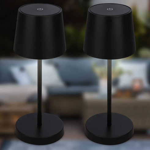 Amélie LED Tischleuchte 2er Set Touchdimmer | Shiraki