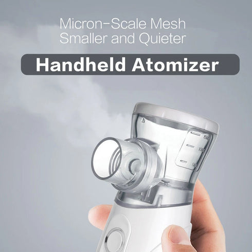 Leiser Inhalator Handvernebler mit Mesh-Technologie | QuietBreathe