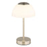Aurora Tischlampe LED Touchdimmer Akku Metall | Shiraki