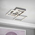 Kari LED Deckenleuchte Schwenkbare LED-Arme | Nickel-Matt | Shiraki