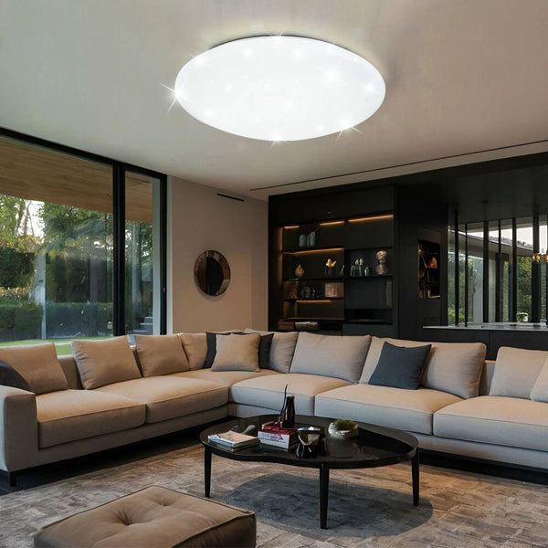 Penelope LED Deckenleuchte Sternenhimmel rund 29cm | Shiraki