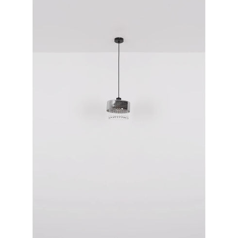 Linnea Luxus Pendelleuchte 4-flammig Glas & Metall | Shiraki