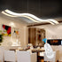Aurora LED Pendelleuchte Acryl Rechteck