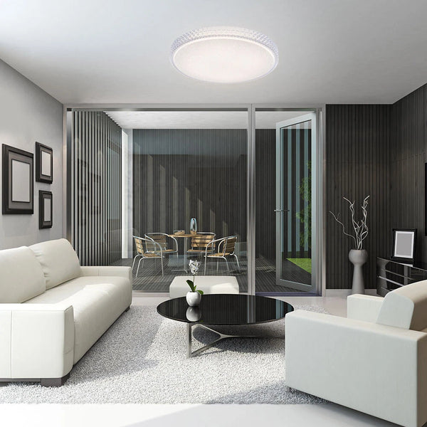 Arianell LED Deckenleuchte Transparenter Kristall | Shiraki