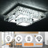 Carina LED Kristall Deckenleuchte dimmbar Silber 48 cm | Shiraki