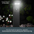 Seraphine Solar Gartenleuchte | LED Solarleuchte mit Bewegungsmelder | Shiraki