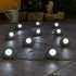 Luna 3er Set LED Solar Außenleuchten Stein | Shiraki