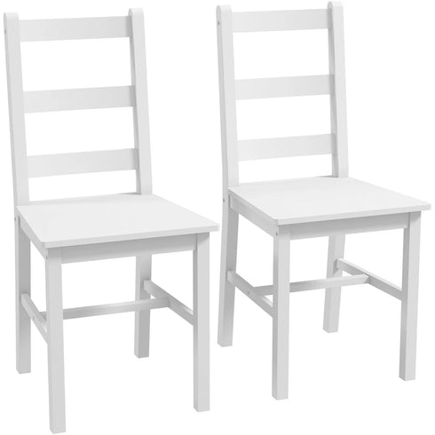 BJÖRN Esszimmerstuhl 2er Set aus Holz
