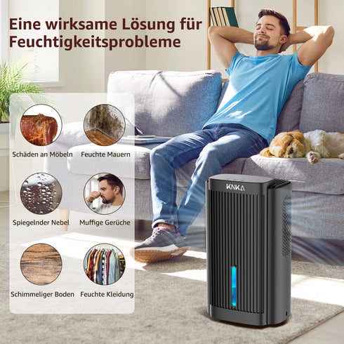 Luftentfeuchter Elektrisch 2800ml Raumentfeuchter