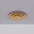 Alva LED Deckenleuchte rund Gold warmweiß | Shiraki
