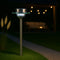 VelaLum Solar LED Gartenleuchte Edelstahl 50 cm | Shiraki