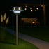 VelaLum Solar LED Gartenleuchte Edelstahl 50 cm | Shiraki