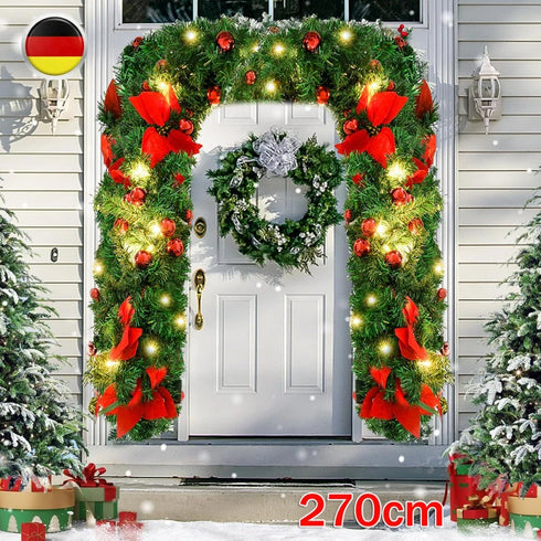 LED Fairy Weihnachtsgirlande mit Warmweißes Licht Girlande Weihnachten Deko