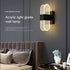 Helena LED-Wandleuchte Modernes Gebogenes Acryl | Shiraki