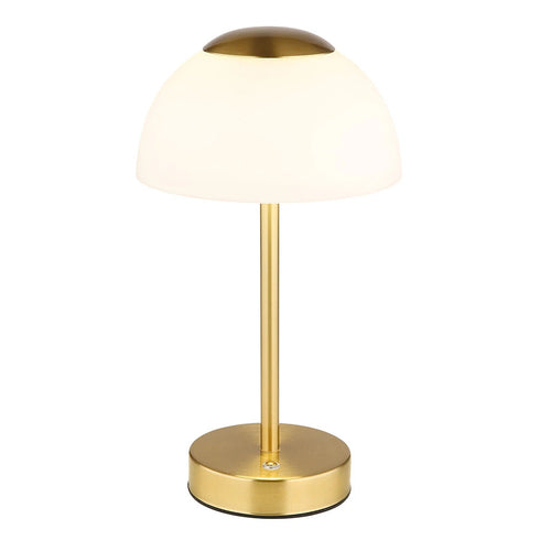 Aurora Tischlampe LED Touchdimmer Akku Metall | Shiraki