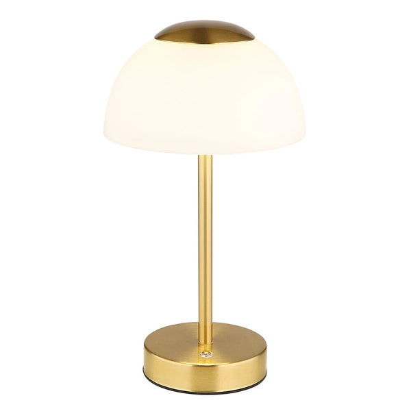 Aurora Tischlampe LED Touchdimmer Akku Metall | Shiraki