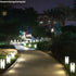 Luna Set mit 6 LED-Solar-Plug-in-Leuchten Gartenballleuchten | Shiraki