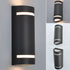 Viktoria GU10 Außenwandleuchte Aluminium IP44 Anthrazit | Shiraki