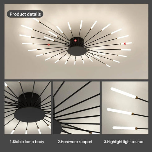 Freja Moderne LED Pendelleuchte Deckenleuchte