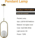 Lina Globe Pendelleuchte Mid-Century G9 25W | Shiraki