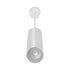 Torunn Moderne LED Pendelleuchte zylindrisch GU10 Aluminium Ø6cm