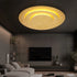 Alva LED Deckenleuchte rund Gold warmweiß | Shiraki