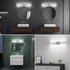 Isabella LED Spiegelleuchte Badlampe Wandlampe Chrom | Shiraki