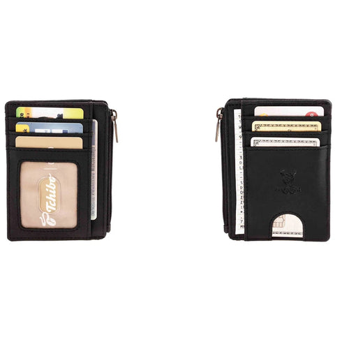 Slim RFID Leder Kartenetui | FeinEtui
