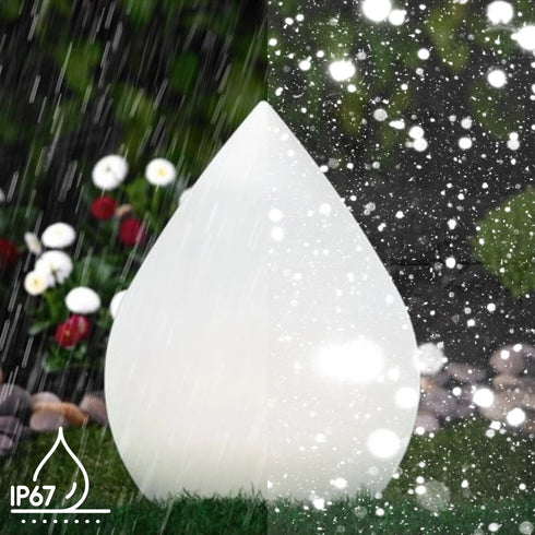 Adelaide Solar Gartenleuchte Tropfen RGB Farbwechsel | Shiraki