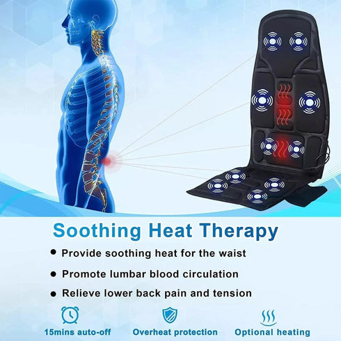 Hikari Pro Ganzkörper Massagekissen mit Wärmefunktion