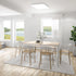 Zaira Rahmenlose Dimmbare Deckenlampe mit LED-Panel | Shiraki