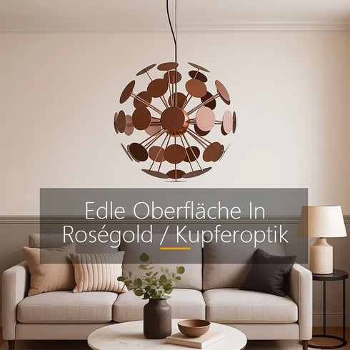 Jens LED Pendelleuchte E27 Hängelampe aus Holzmetall