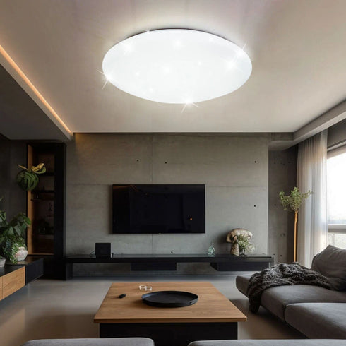 Penelope LED Deckenleuchte Sternenhimmel rund 29cm | Shiraki