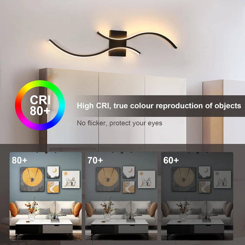 Elara LED Wandleuchte Modernes Nachtlicht | Shiraki