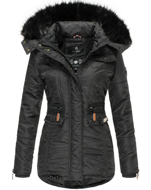 Damen Winterjacke Parka – wasserabweisend & warm gefüttert (Polyester)