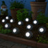Luna 3er Set LED Solar Außenleuchten Stein | Shiraki